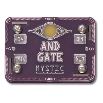 Mystic Circuits 0HP AND Gate Logic Utility Device for sale