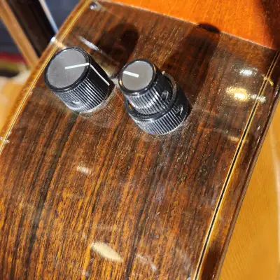 Larrivee LB-09E Acoustic Bass Natural-Original Hard Case-Good Sound! image 10
