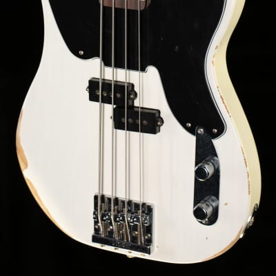 Fender Mike Dirnt Road Worn Precision Bass White Blonde Bass Guitar-MX21539346-10.87 lbs image 9