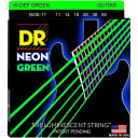 DR NGE-11 Neon Green Electric Guitar Strings gauges 11-50