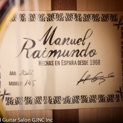 Raimundo Flamenco  Guitar  Model 145 Negra !!! image 24