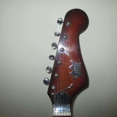 RARE - Crown Professional Strat Style 1968 image 4