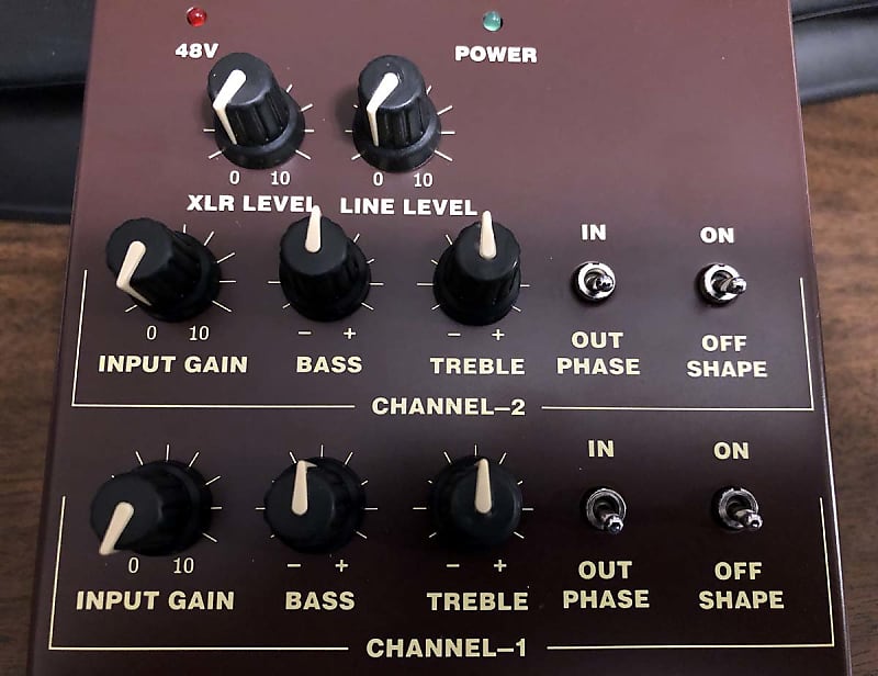 ULTRASOUND【DI MAX】アコースティックギター用プリアンプ/DI UltraSound DI Max two-channel preamp | Reverb