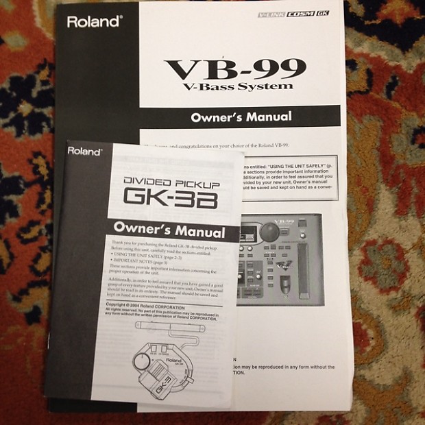 Roland VB-99 V-Bass System with Pickup