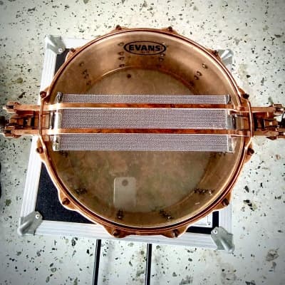 Sonor HLD590 Bell Bronze 14″x 8″ –12 Lugs -All Hardware Copper-plated =15 kg.with orig bag! image 2