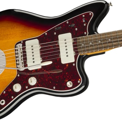 Squier Classic Vibe '60s Jazzmaster Electric Guitar Laurel FB, 3-Color Sunburst image 4