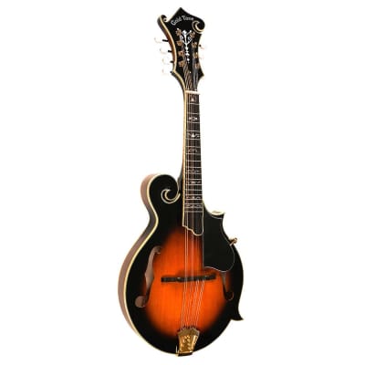 Gold Tone F-Style Mandolin, Carved Spruce Top, Two Tone Tobacco image 3
