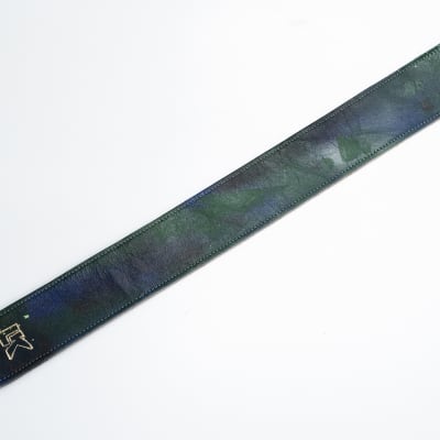 LK Straps Spray Paint Green Blue Black Strap 2.5 inch【横浜店