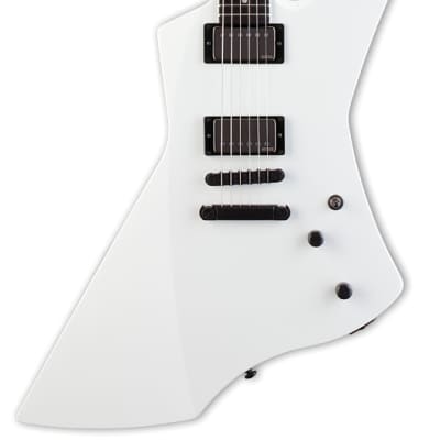 ESP LTD Snakebyte James Hetfield Signature Guitar w/ Case – Snow White image 2