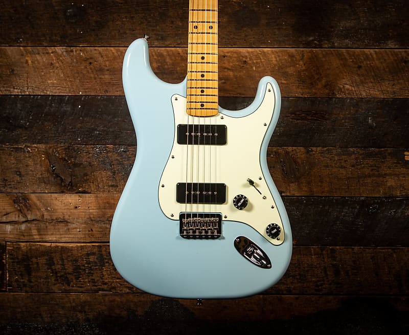 Fender Noventa Stratocaster in Daphne Blue image 1