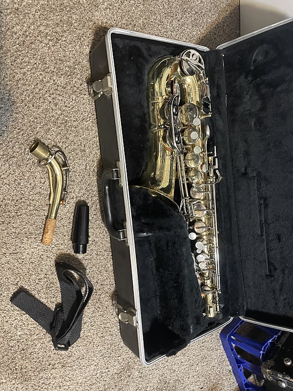 Selmer / Bundy II alto sax saxophone brass Reverb