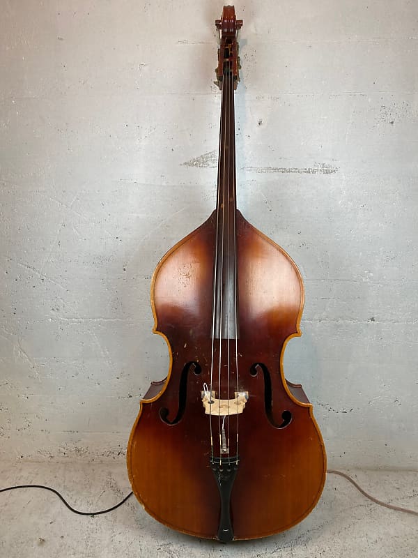 Kay Upright bass M1 1953 Sunburst with padded soft case Reverb