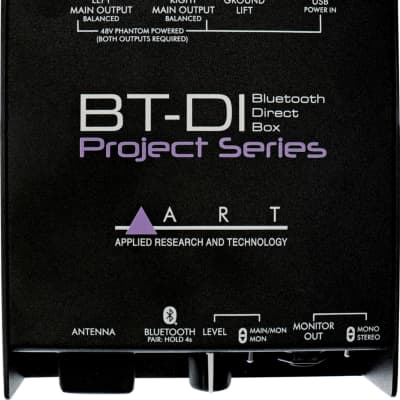 ART BT-DI Bluetooth Direct Box With Isolated Outputs image 1