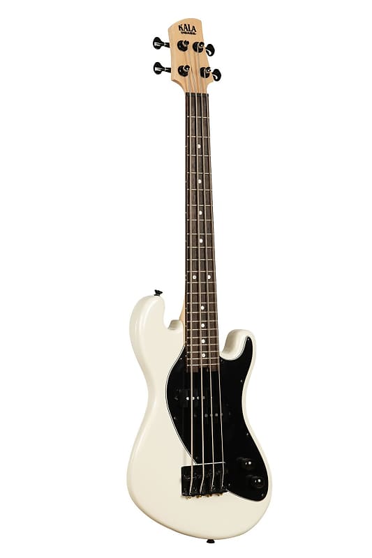 Kala U BASS UBASS-SB-CR-FS Solid Body 4-String Sweet Cream Fretted image 1