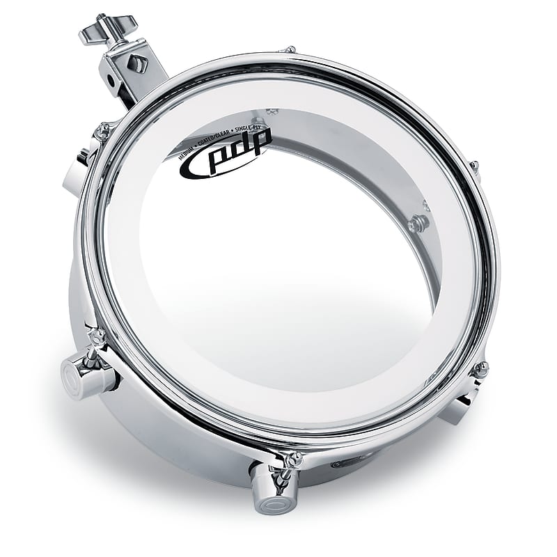 PDP Accessories : Mini Timbale Chrome Plated Steel 4X10 image 1