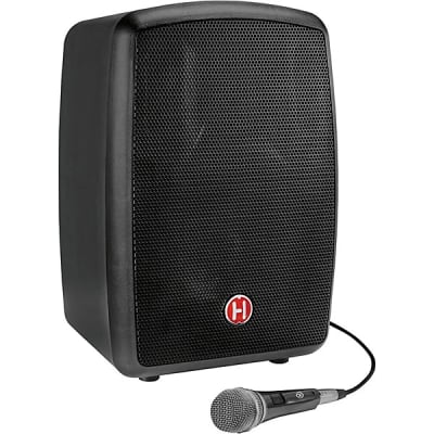 Harbinger  RoadTrip 25 8" Battery-Powered Portable Speaker With Bluetooth and Microphone 2024 - BLACK image 2