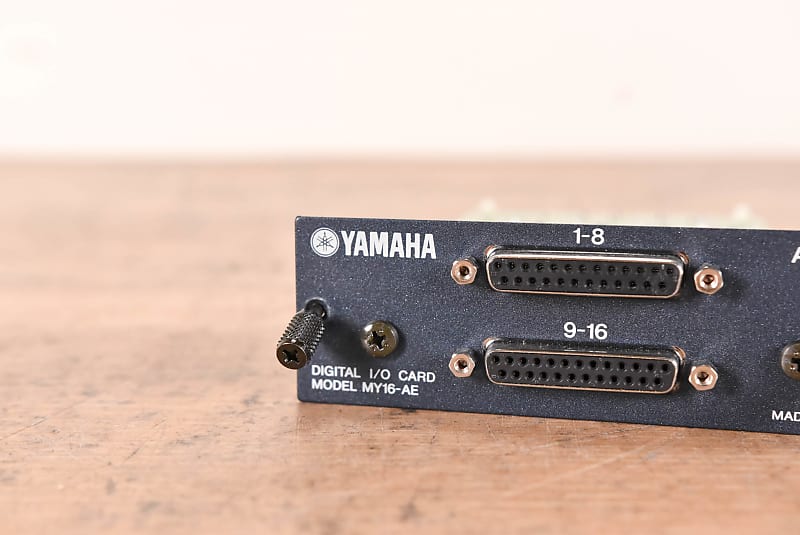 Yamaha MY16-AE 16 Channel AES/EBU Interface Card (church owned) CG00Y1L