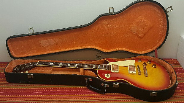 Greco EG Les Paul サンバースト Greco Les Paul 1985 EG-59 Sunburst with HSC MIJ CIJ Made in