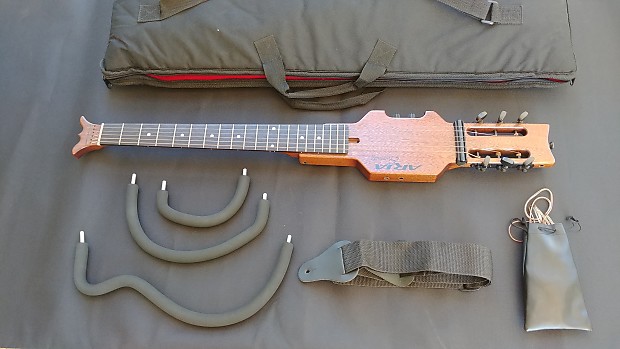 新しいスタイル Aria Sinsonido AS-100S Silent Travel Electric Guitar Natural ギター