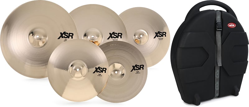 Sabian XSR Performance Cymbal Set - 14/16/20 inch - with Free 18