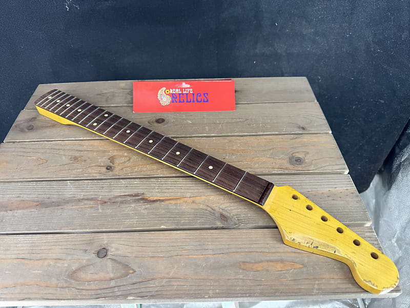 Real Life Relics Custom Class Nitro Maple/RW Strat®  Stratocaster® Neck C Profile RLR-CC # 2 MADE IN USA image 1