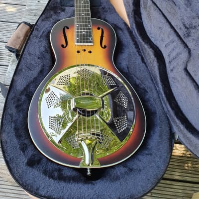 Paramount Little Wing, Mahagoni Single Cone Resonator Gitarre incl. SCC image 8