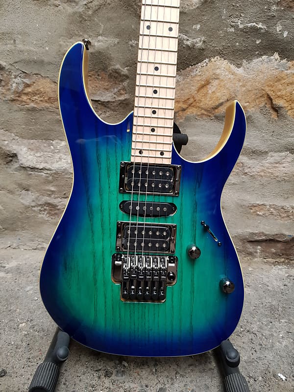 Ibanez RG370AHMZ-BMT - Blue Moon Burst | Reverb Canada