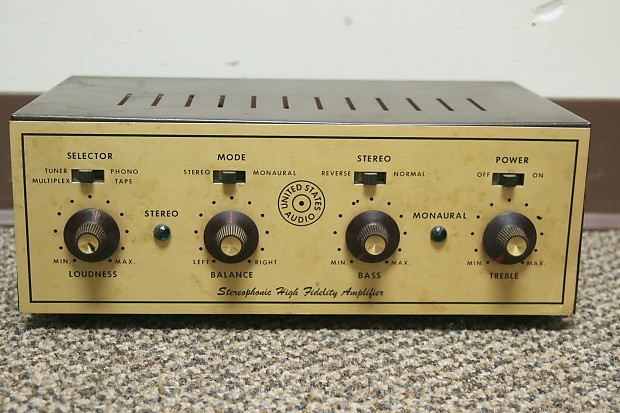 E44-Amplificateur hifi 2x 80w 20hz - 22khz entrée ligne + phono