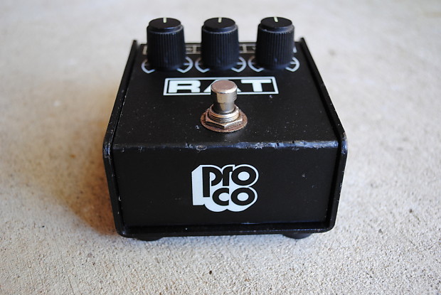 ProCo RAT 2 1996 Black Made in USA LM308 Chip | Reverb