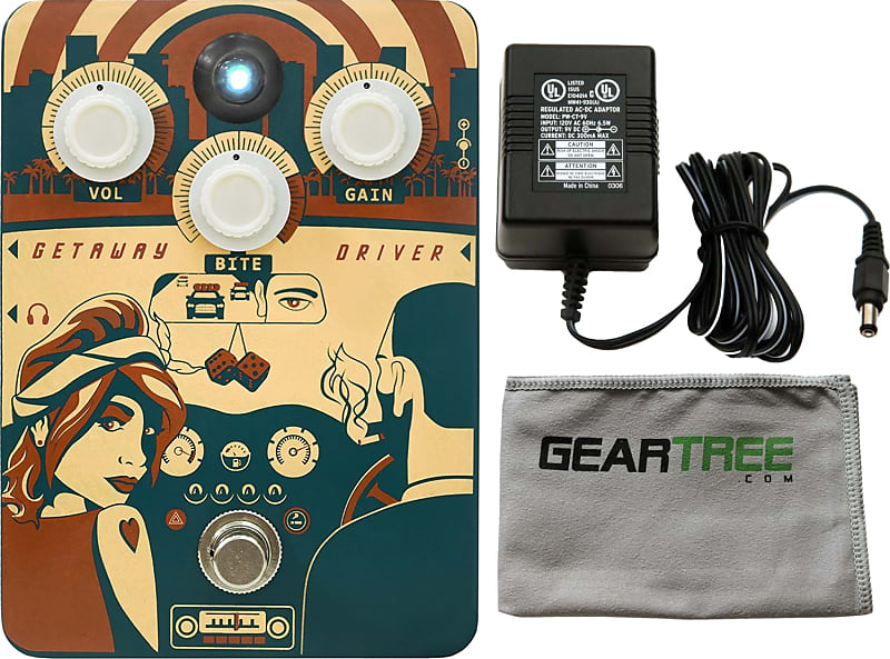 Orange Getaway Driver Overdrive '70s Amp-In-A-Box Effects