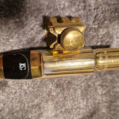 Otto Link Florida stm no USA 7 Brian Powell ",100" refaced tenor mouthpiece with ligatur and cap image 3