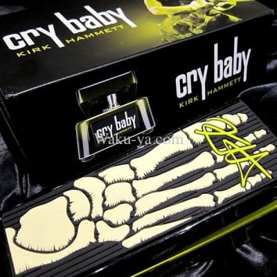 Reverb.com listing, price, conditions, and images for cry-baby-kirk-hammett-signature