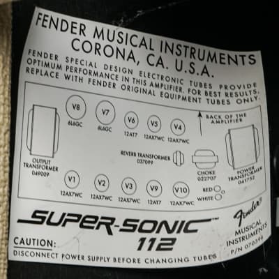 2006 Fender Super-Sonic 60 1x12 Blonde image 6