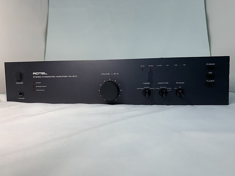 Rotel RA-870 Integrated Amplifier MM MC (Japan) | Reverb