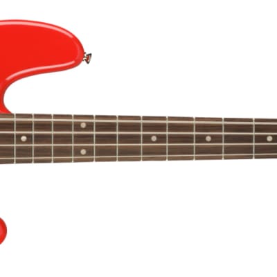 Squier Affinity PJ Bass Indian Laurel Race Red image 2
