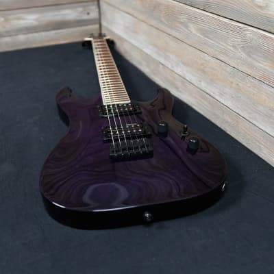ESP LTD H-200 Electric Guitar - See Thru Purple (10560-SR) image 16