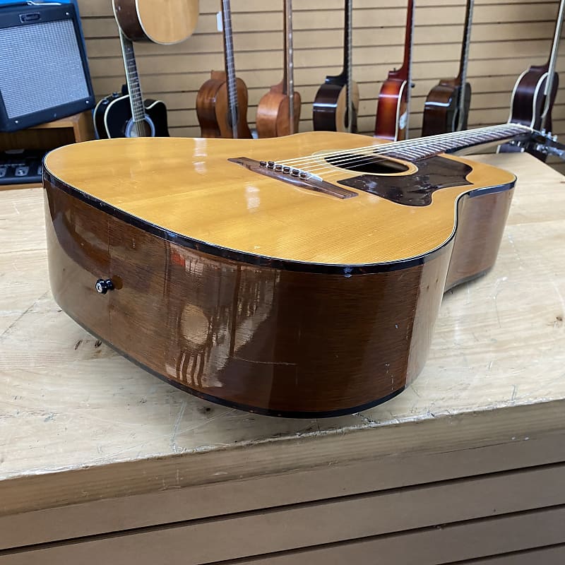 Vintage 1976 Gibson J-55 Natural Acoustic Guitar Made in USA