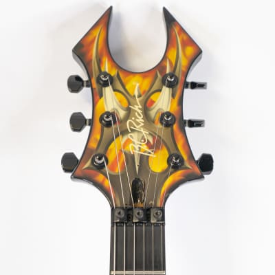 Early 2000’s B.C. Rich KKV Kerry King Signature Flying V w/ Tribal over Fire Graphic image 16