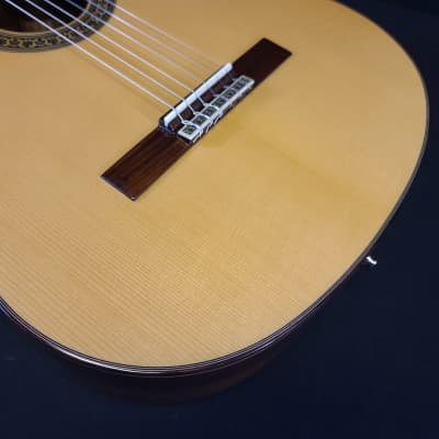 Jose  Ramirez Cutaway 2 Studio Classical Acoustic Electric Guitar SPRUCE Top w/Hard Case image 11