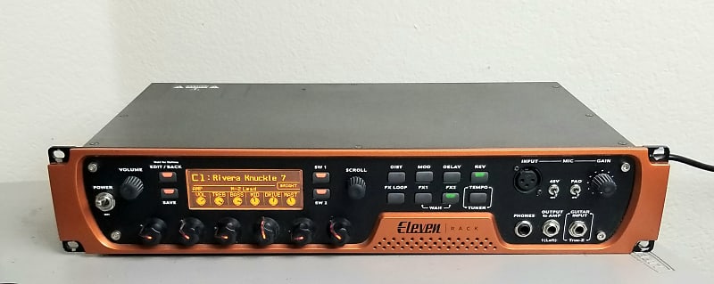 Avid Eleven Rack Guitar Processor / Interface (Exp Pack installed)