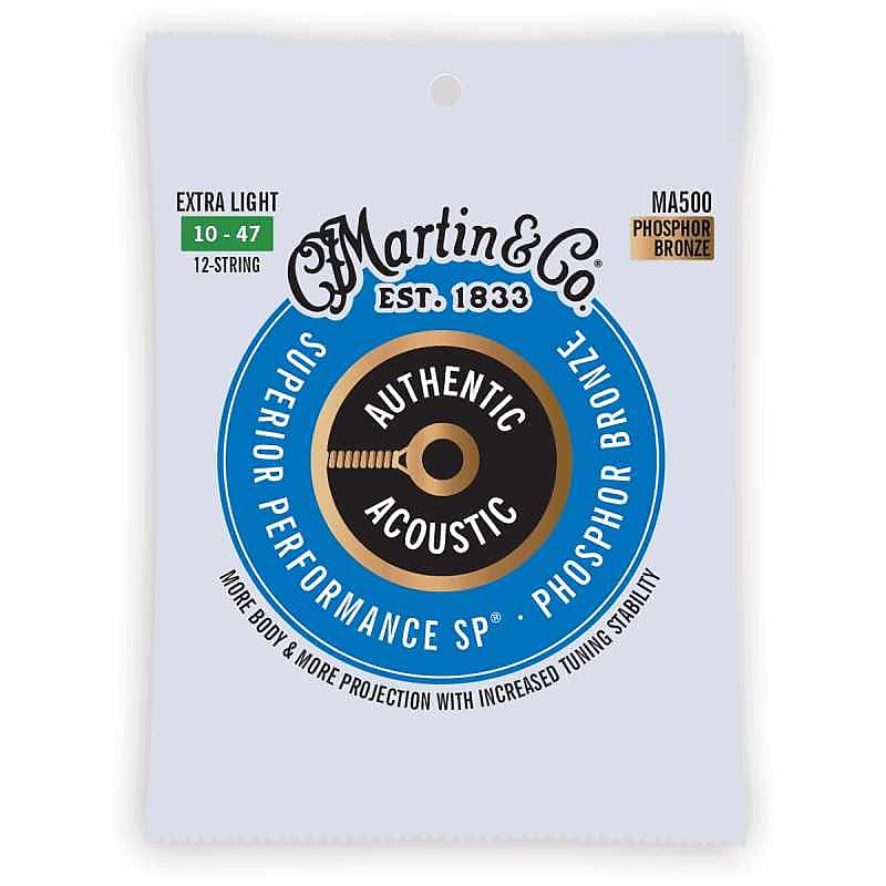 Martin MA500 Authentic, 12 cordes, Extra Light, 92/8 image 1