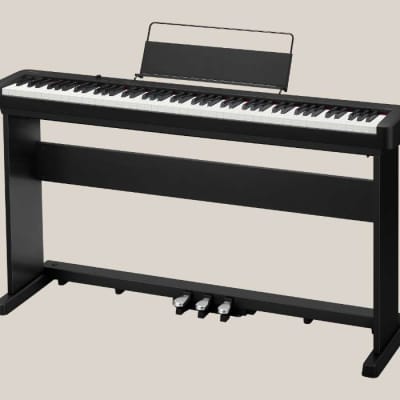 Immagine Casio CDP-S160 BK KIT - Pianoforte digitale 88 tasti con Mobile e Pedaliera - 1
