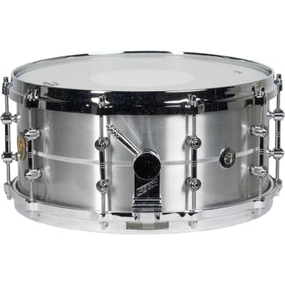 Gretsch Drums G-4164 Aluminum 6.5x14 Snare Drum w/ Tube Lugs image 2