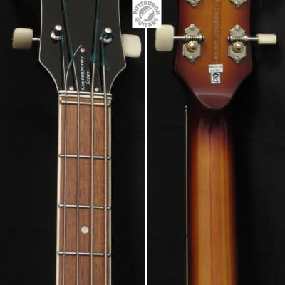 New Hofner Contemporary Series Beatle Bass, HCT500/1L-SB, Sunburst Finish, Left-Handed, B-Stock Sale w/Free Shipping! image 5