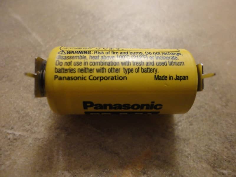 Battery for Oberheim Xpander - Internal Memory Replacement Battery image 1
