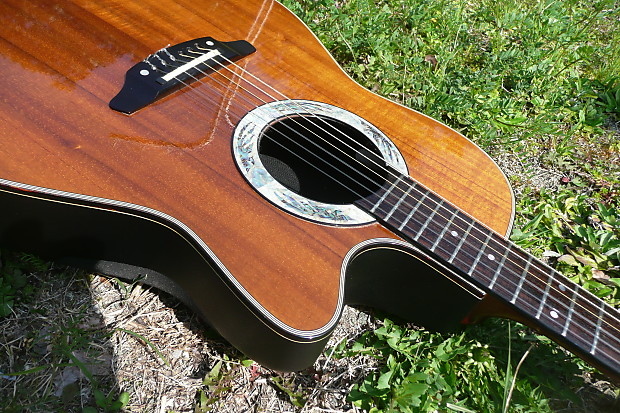 Morris Tornado WT-808 Hawaiian Koa+Flight Case | Reverb Portugal