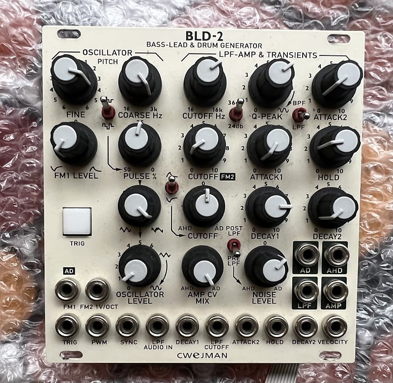 Cwejman BLD2 Basslead & drum generator Reverb