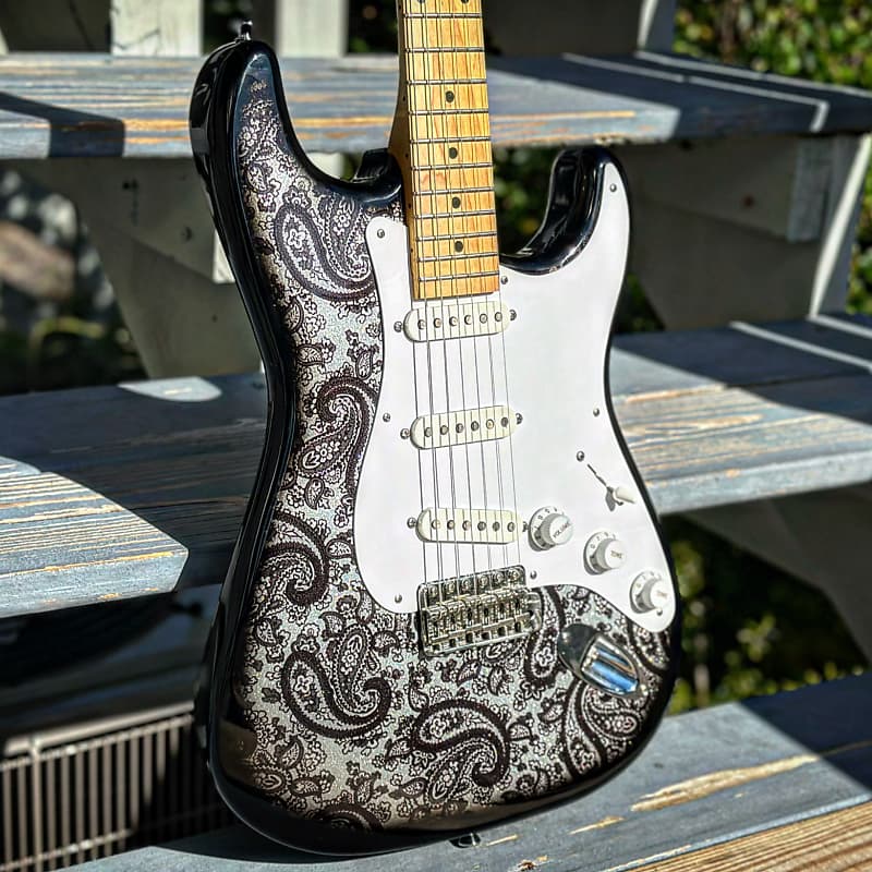 Crook Custom Guitars Paisley Strat  @AIFG image 1