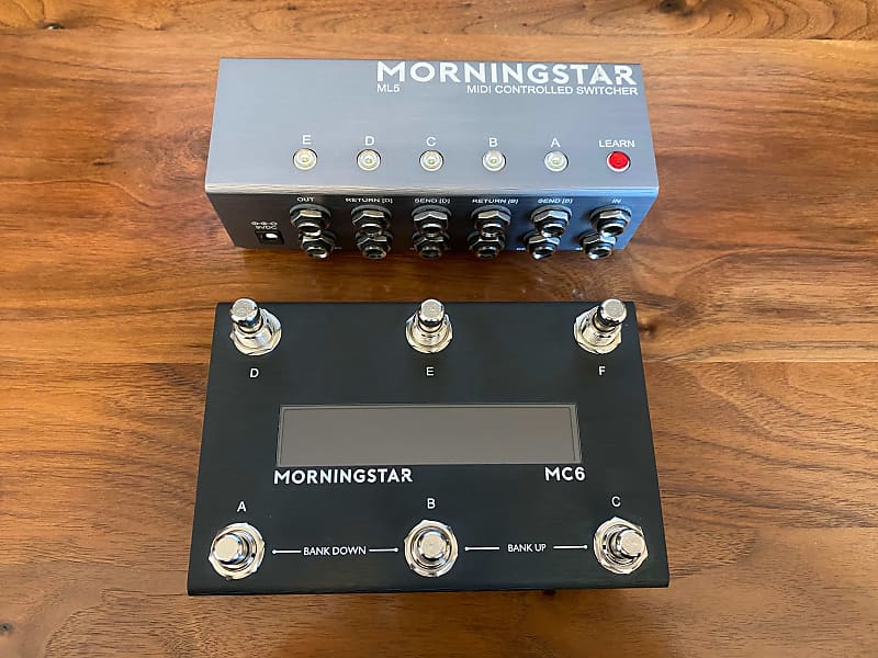 Morningstar ML5　MC6 Set Morningstar MC6 MKII + ML5 Bundle Set Kit + Rockboard Midi