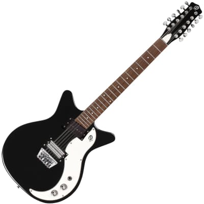 Danelectro '59X 12 String Guitar ~ Gloss Black image 1